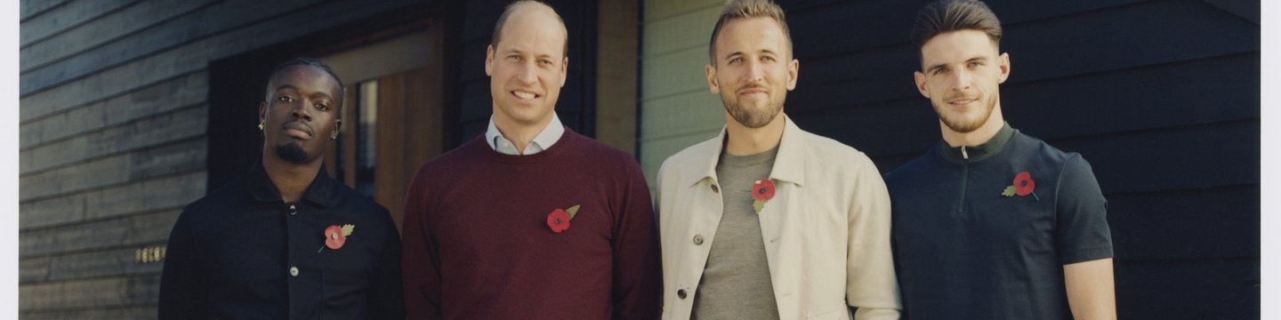 The Prince of Wales, Harry Kane, Declan Rice and Kelvyn Quagraine.jpg