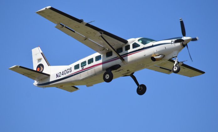 Skydive plane