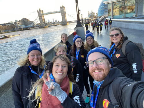 London Winter Walk fundraisers